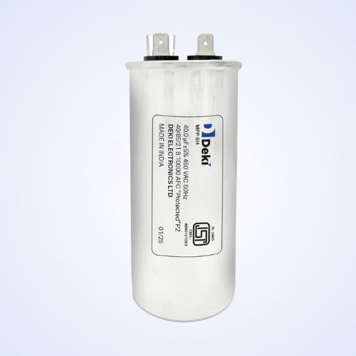 METALLIZED POLYPROPYLENE AC FILTER CAPACITOR-Single phase Faston Terminal
